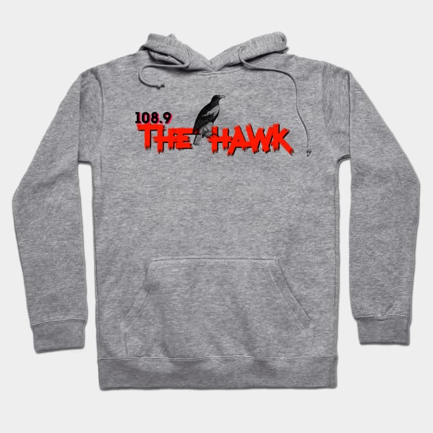 108.9 THE HAWK Hoodie by goodrockfacts